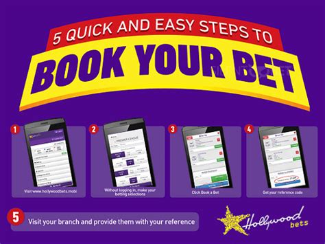 How to Book a Bet on Hollywoodbets .